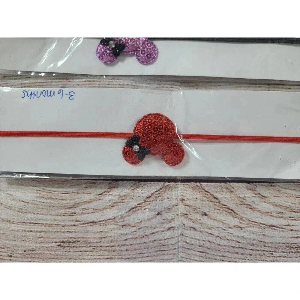 Minnie Mouse Headbands Infant Size 3-6 Months 6 Months-2 Years Unbranded